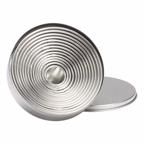 Syrup Waffles Cutting Rings a set of 14 Pcs