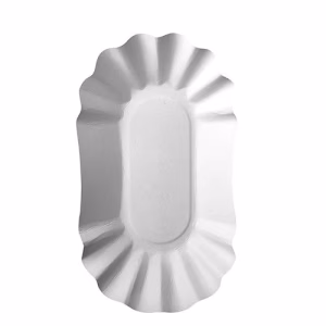 Poffertjes, karton "pure"  10,5 x 17,5  x 3 cm white 1500 pcs
