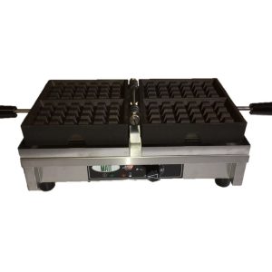 Single 180 Degrees Brussels waffle Maker 4x6