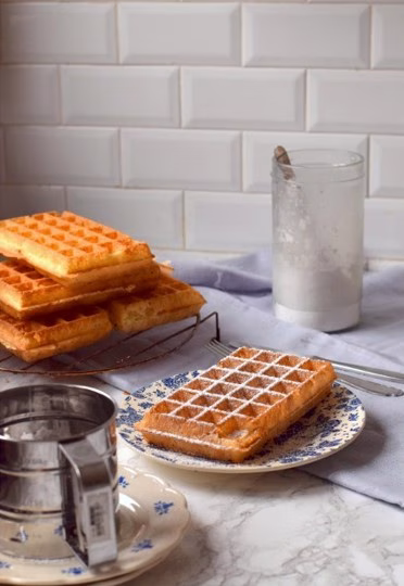Single 180 Degrees Brussels waffle Maker 4x6 - Image 4