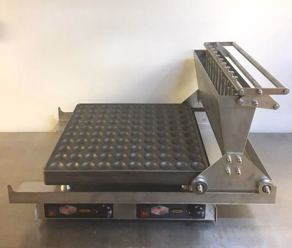 Poffertjes Dispenser on rails
