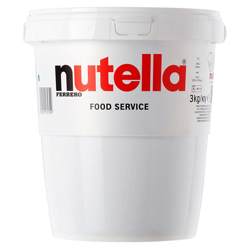 Nutella 3 kg - Wafflemaker.nl