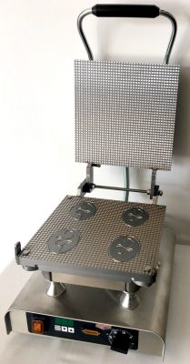 Custom stroopwafel iron with logo